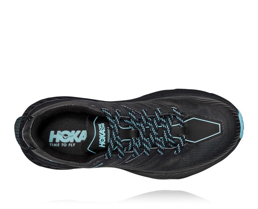 Hoka One One Trainers Womens Black - Speedgoat 4 GORE-TEX - 52391ZRYH